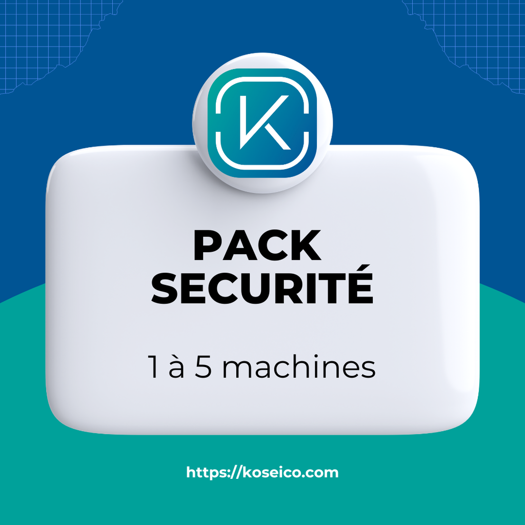 Pack Sécurité - Entreprises 1 à 5 machines